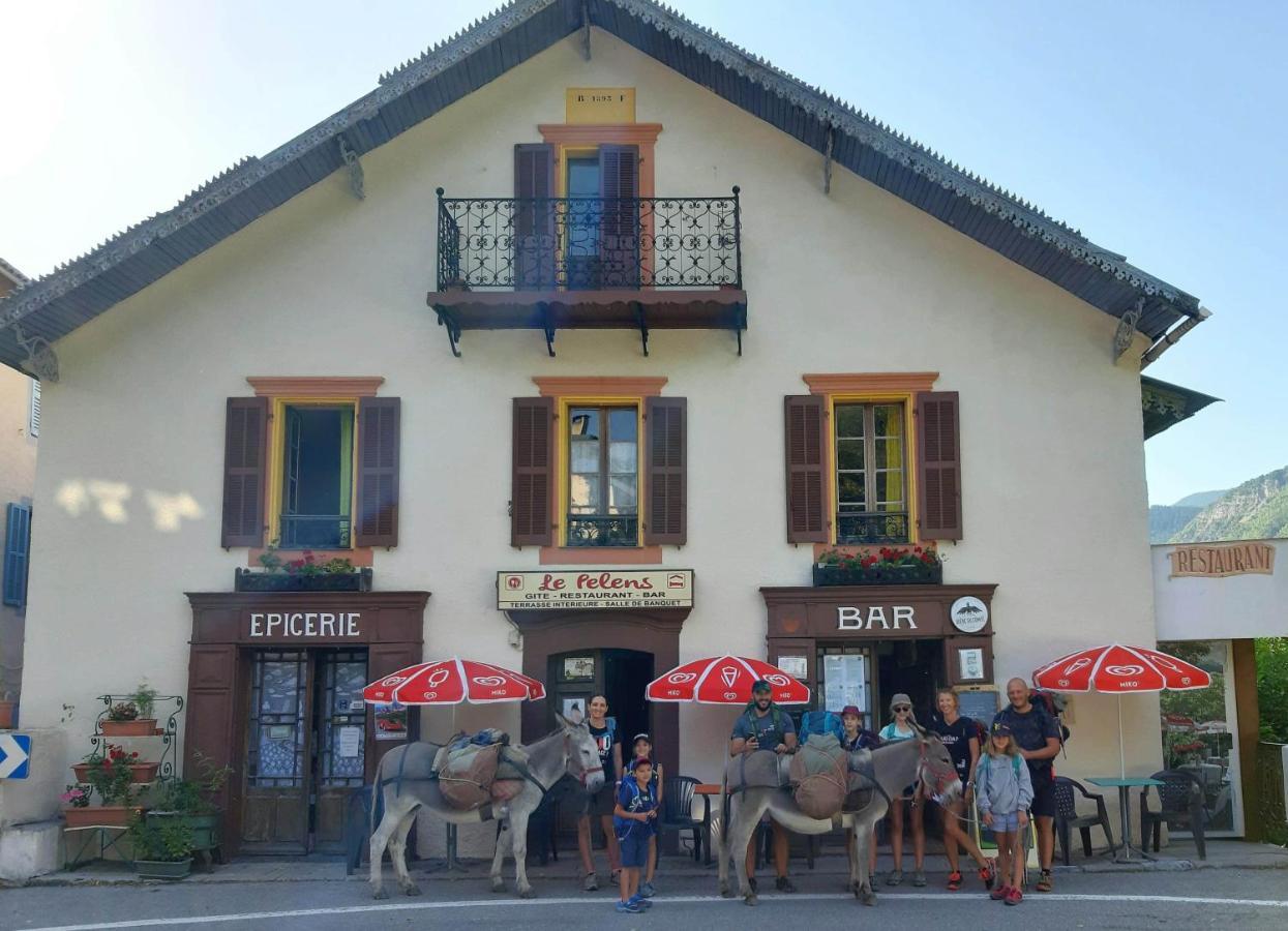 Gite Le Pelens Saint-Martin-d'Entraunes ภายนอก รูปภาพ